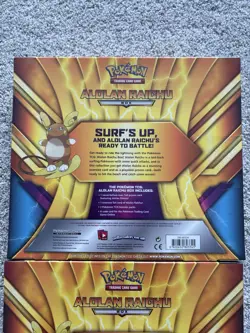 Pokemon TCG Alolan Raichu Box New Roaring Skies/Sun & Moon SEALED (1) - Image 5