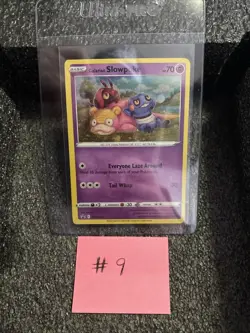 Pokemon TCG Galarian Slowpoke Black Star Promo SWSH126 NM - Image 1