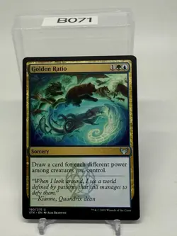 Magic the Gathering MTG Golden Ratio (190) Strixhaven School of Mages - Image 1