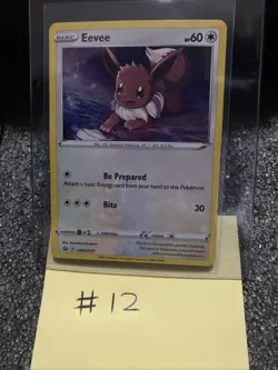 Eevee #SWSH127 Sword & Shield Black Star Promo Cosmos Holo Pokemon TCG - Image 1