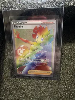 Pokemon TCG Phoebe Sword & Shield - Battle Styles 175/163 Holo Secret Rare - Image 1