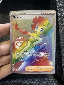 Pokemon TCG Phoebe Sword & Shield - Battle Styles 175/163 Holo Secret Rare - Image 2