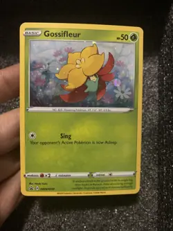 Gossifleur SWSH010 Sword & Shield Cosmos Holo Black Star Promo Pokemon Card - NM - Image 2