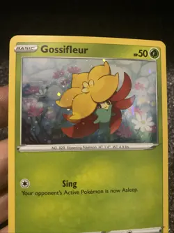 Gossifleur SWSH010 Sword & Shield Cosmos Holo Black Star Promo Pokemon Card - NM - Image 3