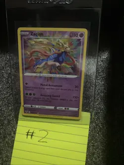 Zacian 82/185 Vivid Voltage Near Mint Pokemon 2020 Card Amazing Rare - Image 1