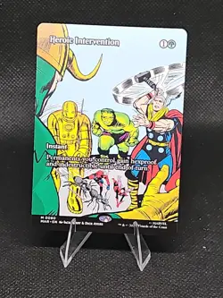 Heroic Intervention (0080) (Borderless) Marvel Universe Eternal-Legal Regular - Image 1