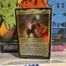 Magic: The Gathering Final Fantasy Cloud, Ex-SOLDIER 60-Card Deck Foil Sealed - Image 1