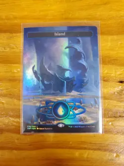 MTG Lot 6x Miscut Misprint Full Art Foil Unfinity Basic Lands NM - Image 4