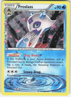 Froslass RC8/RC32 Uncommon Generations Pokemon Holo Near Mint - Image 1
