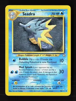 Seadra 48/111 Uncommon Neo Genesis Pokemon Unlimited Near Mint - Image 1
