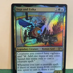 Inga and Esika Foil R March of the Machine 229 NM - Image 1