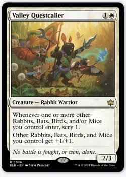 Valley Questcaller 0036 (Pack Fresh) - MTG: Bloomburrow (BLB) - Image 1