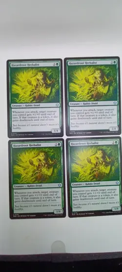 MTG Hazardroot Herbalist X 4 - Uncommon, NM/M - Image 1