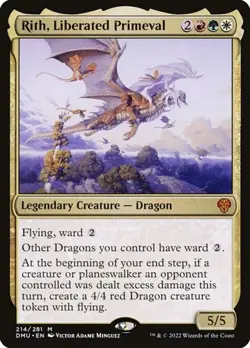 Rith, Liberated Primeval - Foil DMU NM MTG - Image 1
