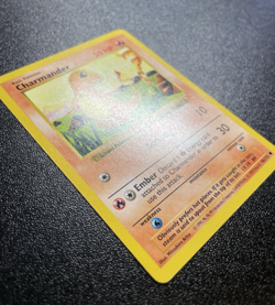 Charmander 46/102 Shadowless WOTC Base Set Pokemon Card NM- - Image 2