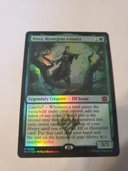 Nissa, Resurgent Animist March of the Machine: The Aftermath Foil - Image 1
