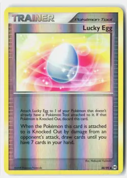 Lucky Egg 88/99 Uncommon Arceus Pokemon Reverse Holo Lightly Played - Image 1