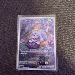 Greavard 214/198 Scarlet & Violet Base Set English Holo Full Art Pokemon TCG - Image 1