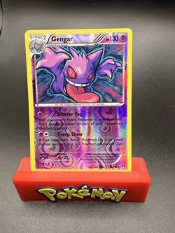 Gengar - 60/162 - Pokemon Breakthrough XY Reverse Holo Rare Card NM - Image 1