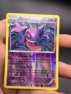 Gengar - 60/162 - Pokemon Breakthrough XY Reverse Holo Rare Card NM - Image 5