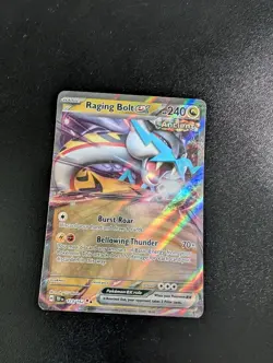 Raging Bolt ex 123/162 Double Rare Temporal Forces Pokemon Holo MP - Image 1