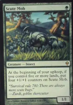 Scute Mob - Zendikar: #182, Magic: The Gathering Nm C339 - Image 1