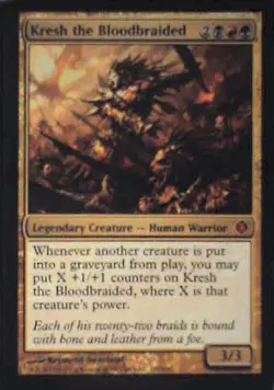 Kresh the Bloodbraided - Shards of Alara: #178, Magic: The Gathering Nm C344 - Image 1