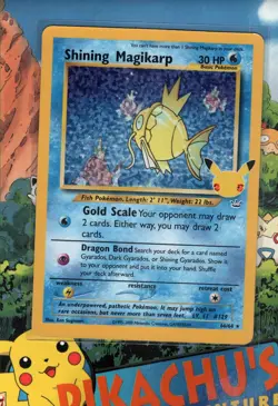 Pokemon TCG Shining Magikarp 66/64 Celebrations: Classic Collection Holo NM/M - Image 1