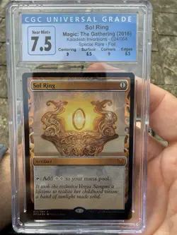 Sol Ring Masterpiece Series: Kaladesh Inventions Foil Graded - Image 1