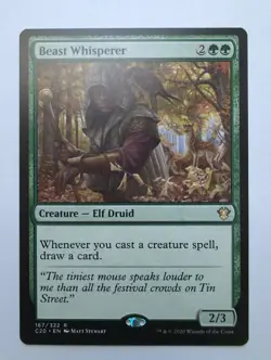 MTG Beast Whisperer (C20) Commander 2020 Regular Rare 167/322 - Image 1