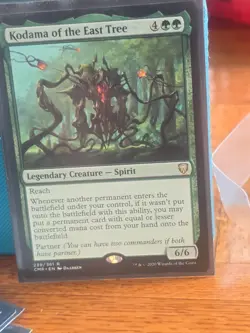 Kodama of the East Tree 0227 Non Foil Rare Bloomburrow Commander MTG NM - Image 1