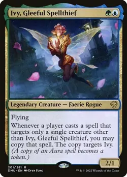 Ivy, Gleeful Spellthief - Foil DMU NM MTG - Image 1