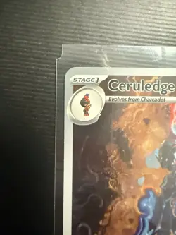 Nintendo Pokemon TCG Ceruledge 197/191 SV08 Surging Sparks Full Art Holo ENG - Image 2