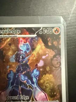 Nintendo Pokemon TCG Ceruledge 197/191 SV08 Surging Sparks Full Art Holo ENG - Image 3