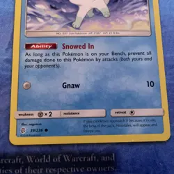 Pokemon Card Alolan Vulpix Cosmic Eclipse Common 39/236 Near Mint - Image 3