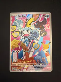 Pokemon TCG Sobble 054 SV Scarlet & Violet Promo 54 Holo First Partners NM - Image 1