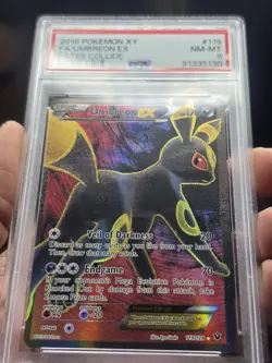 2016 Pokemon Fates Collide Umbreon Ex 119 Psa 8 - Image 1