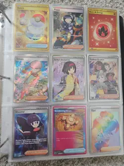 Random Lot Of 8 POKEMON Full Art Holos, EX, And Rare Trainer Cards! - Image 5