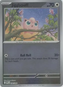 Jigglypuff - 076/094 - Reverse Holo - Pokemon Phantasmal Flames - Image 1