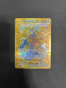 Pokemon TCG Garchomp EX 260/182 Paradox Rift Gold Secret Rare - Image 1