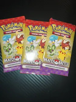 2023 McDonald’s Pokemon Booster Packs. 3 Packs Sealed, Unopened. - Image 1