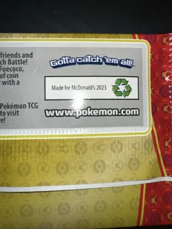 2023 McDonald’s Pokemon Booster Packs. 3 Packs Sealed, Unopened. - Image 2