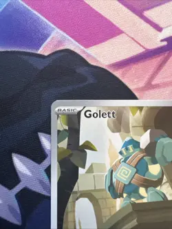 2025 Pokemon Black Bolt Golett Illustration Rare #122/086 - Image 5