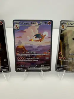 Pokemon 151 Evolution Line Charizard Charmander Charmeleon 199 169 168 - Image 3