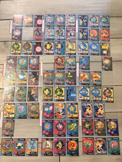 Burger King Pokemon PokeTrivia 112/151-Card Lot 1999 plus 36 different doubles - Image 2