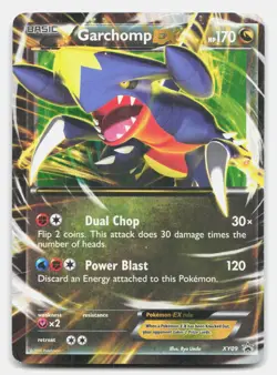 Garchomp EX XY09 Holo Promo XY Promo Pokemon HP - Image 1