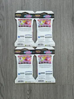 Pokemon TCG Fusion Strike Sleeved Blister Booster Pack Full Art Set Brand New - Image 2