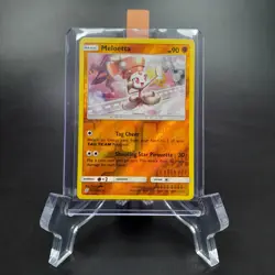 ~ Pokemon TCG ~ Meloetta 123/236 ~ Unified Minds (2019) ~ Reverse Holo Card MP ~ - Image 1