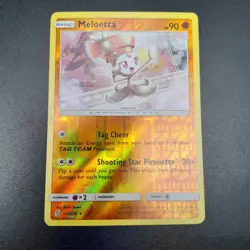 ~ Pokemon TCG ~ Meloetta 123/236 ~ Unified Minds (2019) ~ Reverse Holo Card MP ~ - Image 2
