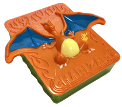 EXCELLENT CONDITION Pokemon Wendy's 2002 Charizard Collectible TCG Container Box - Image 5